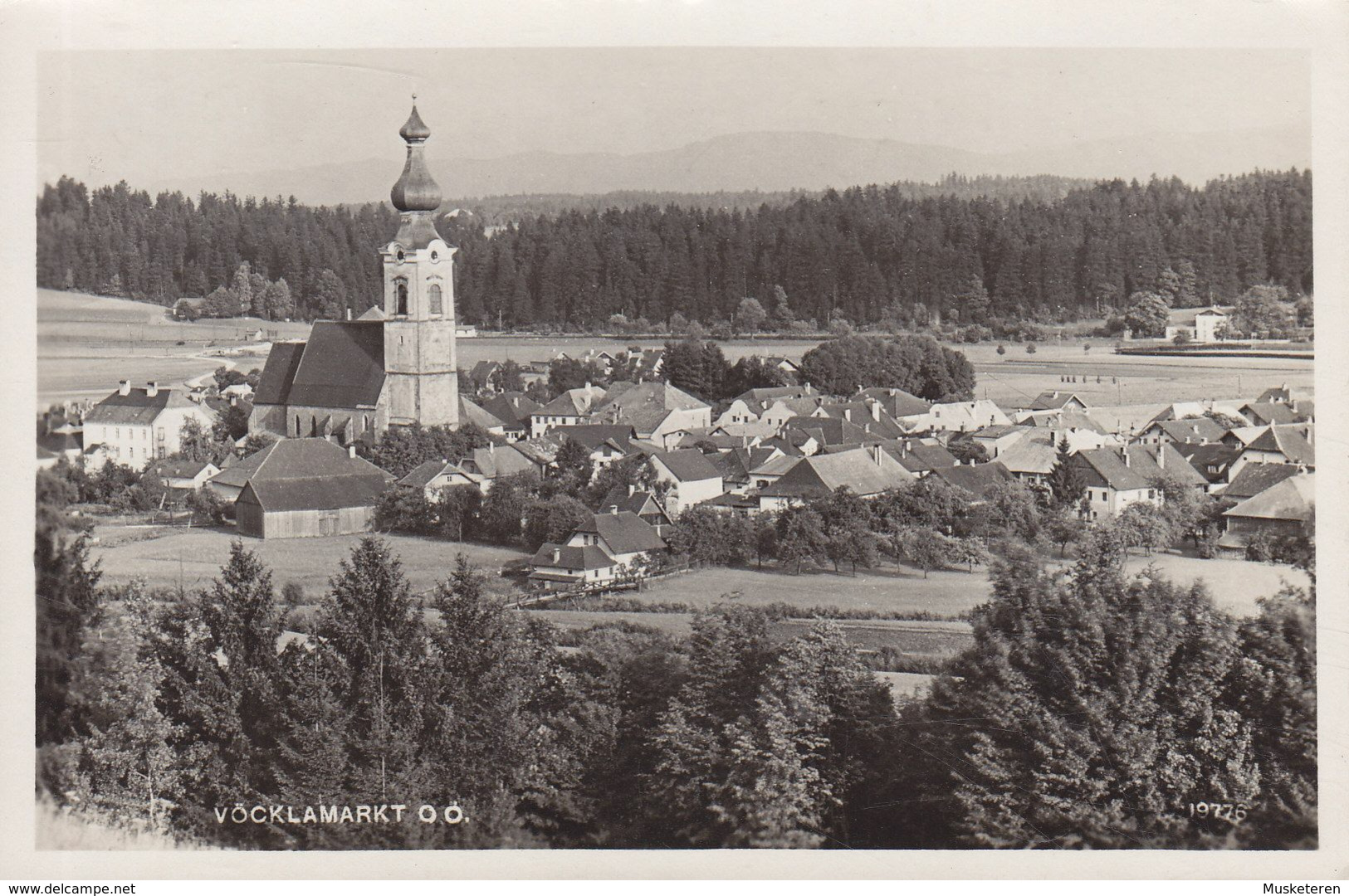 Austria PPC Vöcklamarkt Ober Österreich VÖCKLAMARKT 1949 Echte Real Photo Véritable (2 Scans) - Vöcklabruck