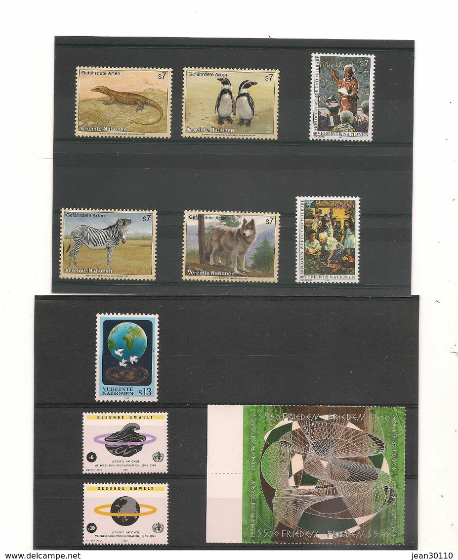 1993 N° Y/T : 157/165**- 172/175** COTE : 27,25 € - Unused Stamps