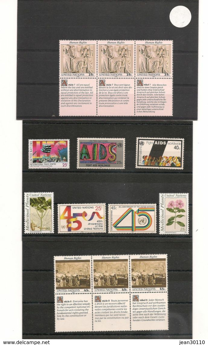 1990 N° Y/T : 569/583** COTE : 21, 85 € - Unused Stamps