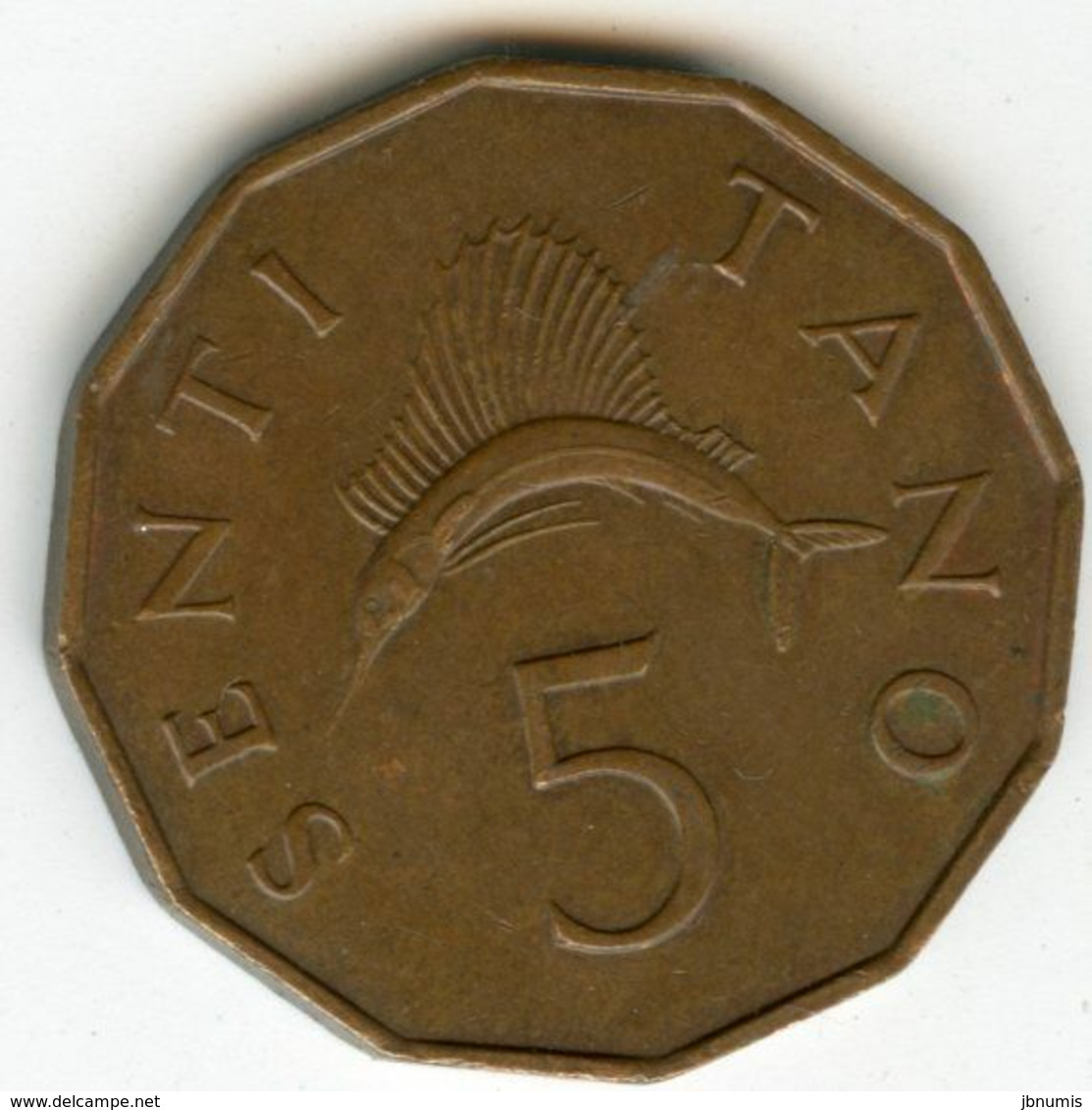 Tanzanie Tanzania 5 Senti 1972 KM 1 - Tanzanie