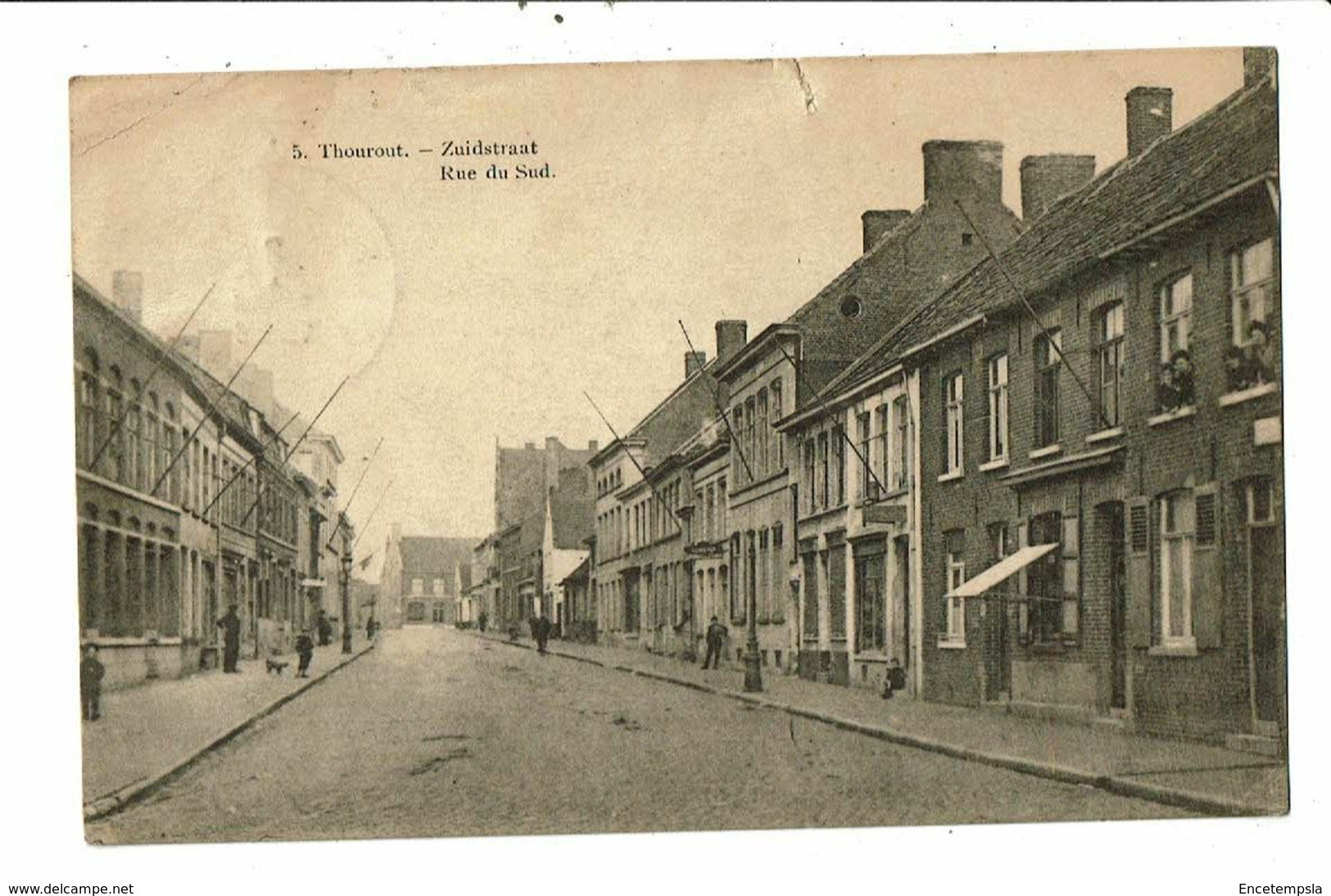 CPA-Carte Postale-Belgique-Thourout- Rue Du Sud -1928  VM21343dg - Torhout