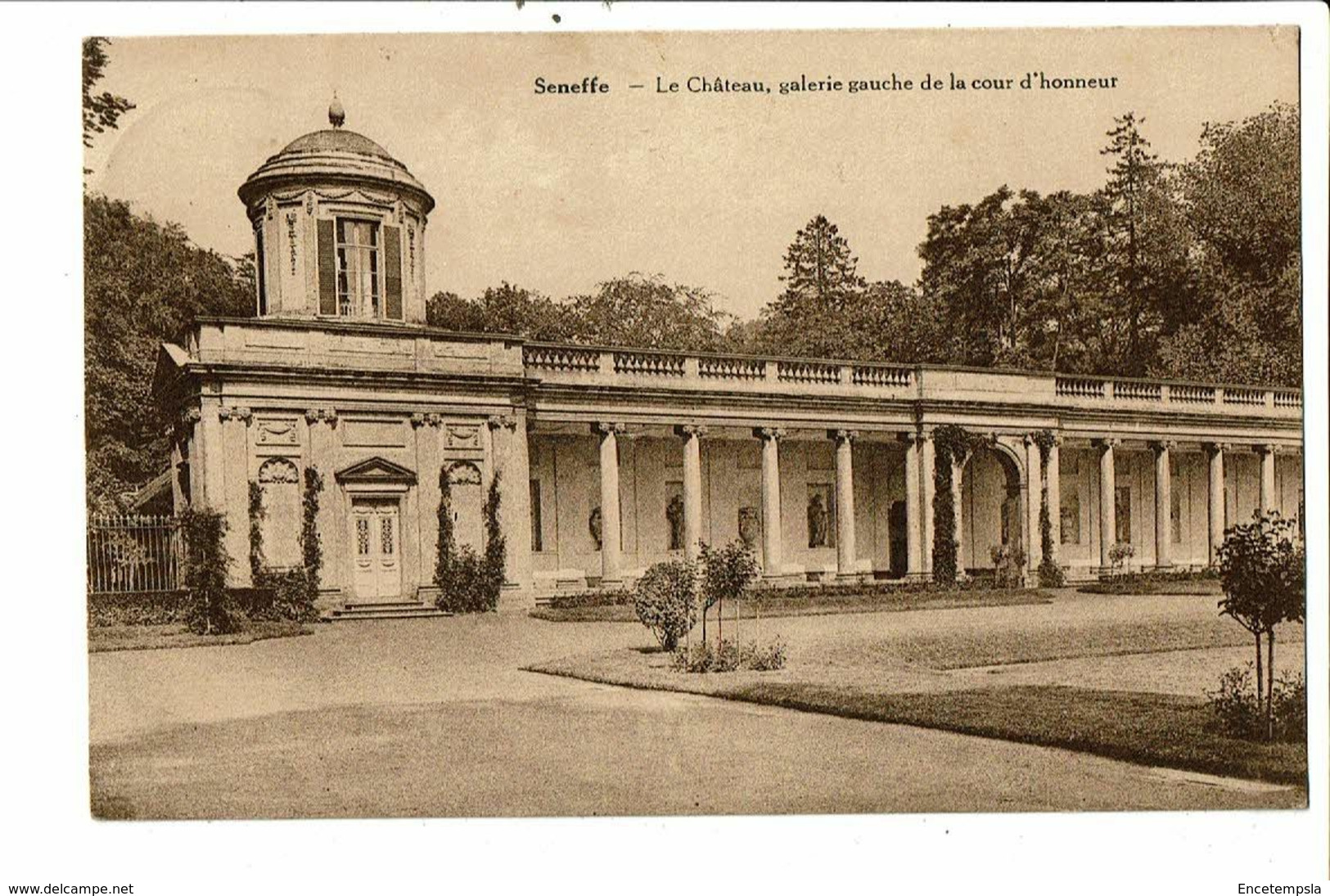 CPA-Carte Postale-Belgique-Seneffe- Le Château- Galerie Gauche De La Cour D'honneur -1931- VM21347dg - Seneffe