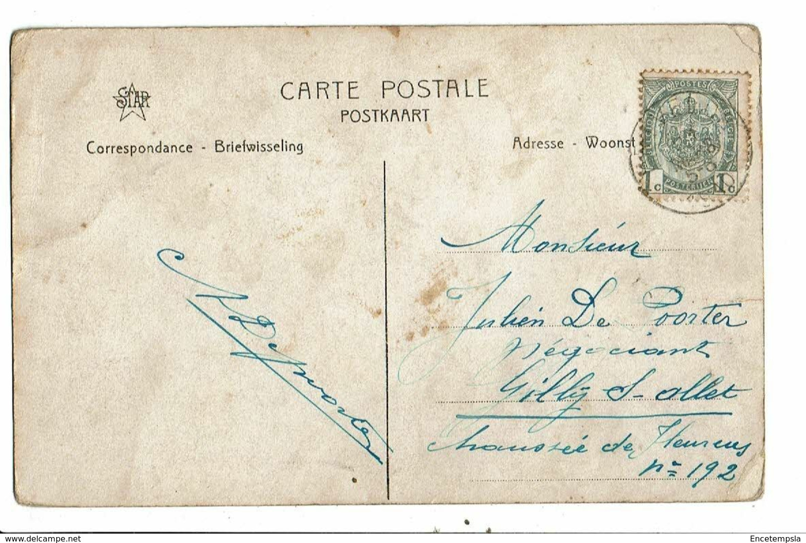 CPA-Carte Postale-Belgique-Selzaete - La Sucrerie Tytgat 1908? VM21348dg - Zelzate