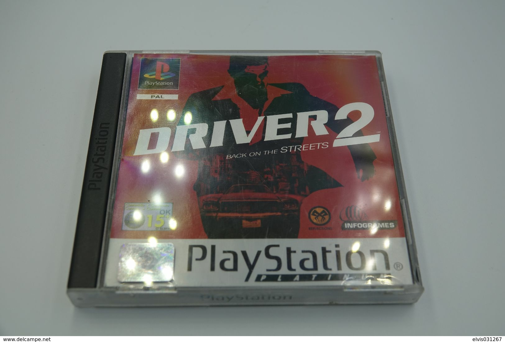 SONY PLAYSTATION ONE PS1 : DRIVER 2 BACK ON THE STREETS FOR PARTS - Playstation