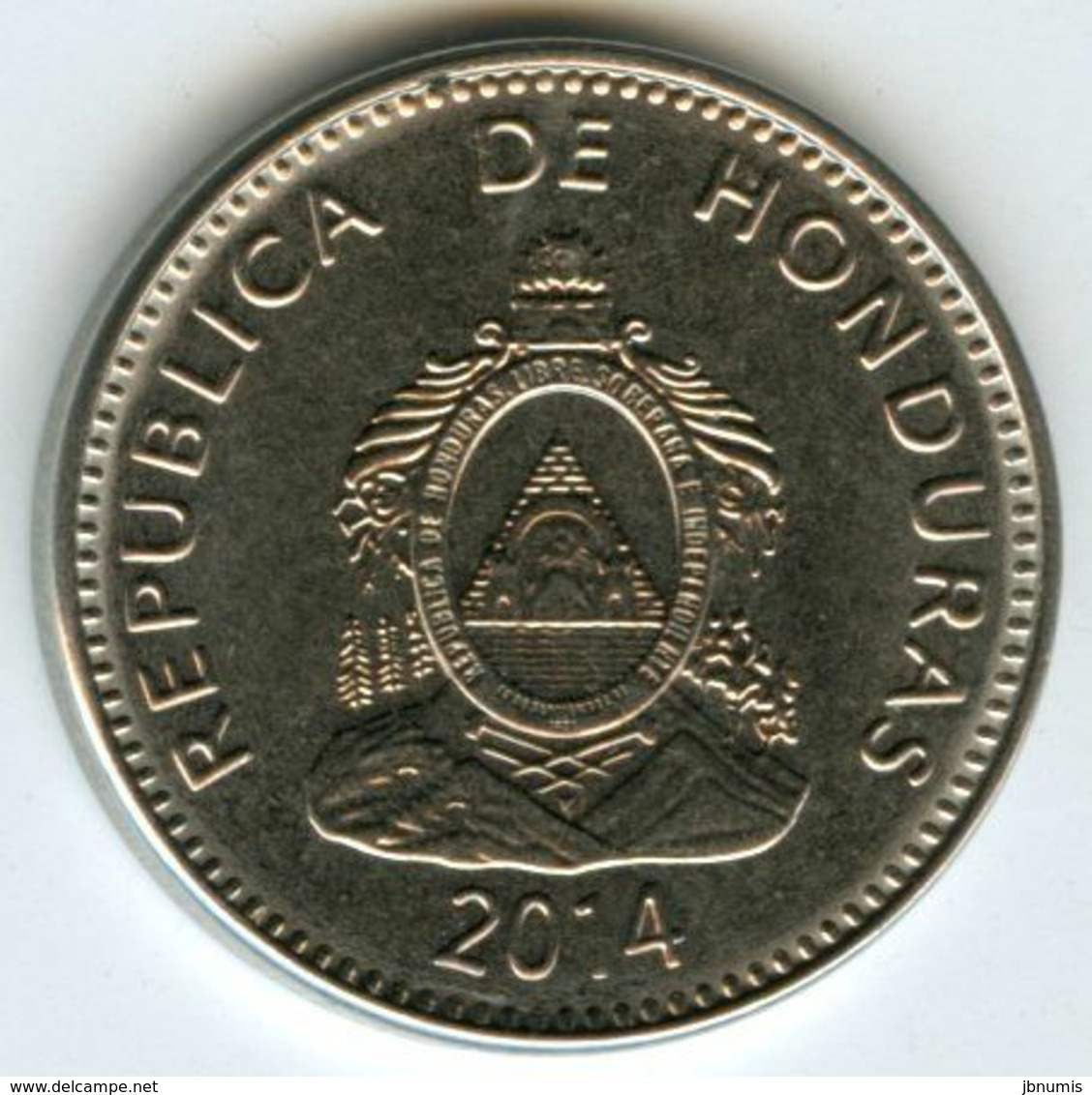 Honduras 20 Centavos 2014 KM 83a.2 - Honduras