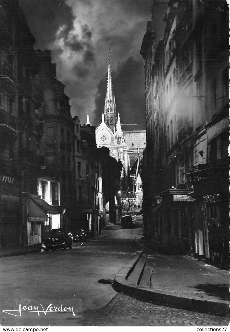 PARIS-75004- LA FLECHE DE NOTRE-DAME DE PARIS LA NUIT - Arrondissement: 04