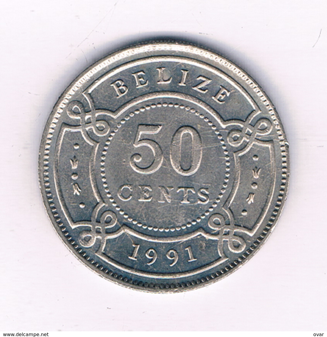 50  CENTS 1991  BELIZE /7262/ - Belize