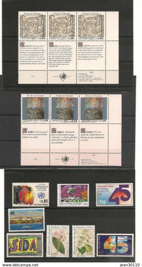 1990 N° Y/T : 186/201** COTE  : 32,25 € - Unused Stamps