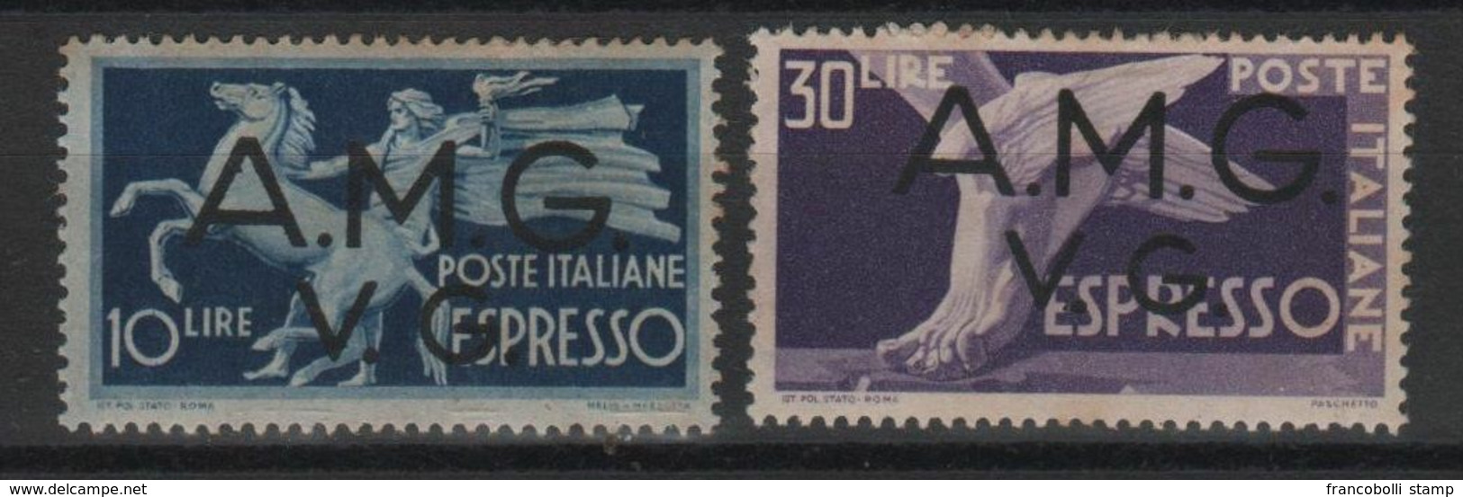 1945-47 Amministrazione Anglo-Americana Venezia Giulia MLH - Occ. Anglo-américaine: Sicile