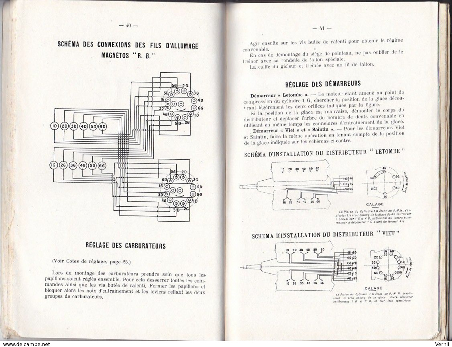 Hispano Suiza Avion Moteur Manuel Notice Manual Airplane - Manuali