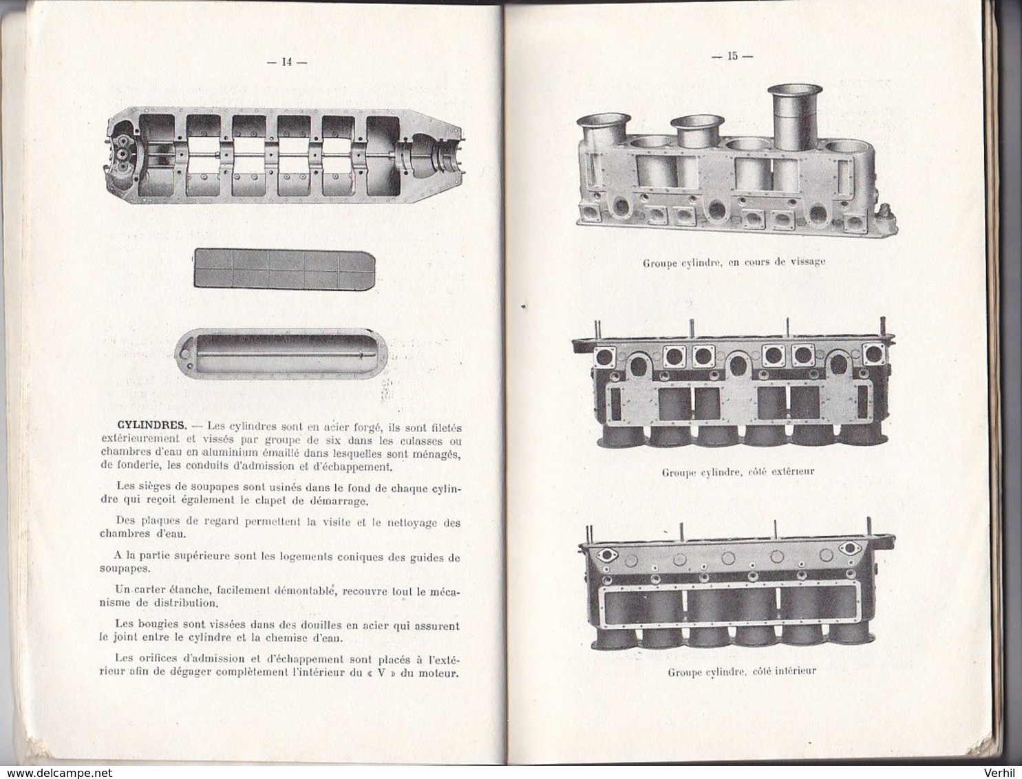 Hispano Suiza Avion Moteur Manuel Notice Manual Airplane - Manuali