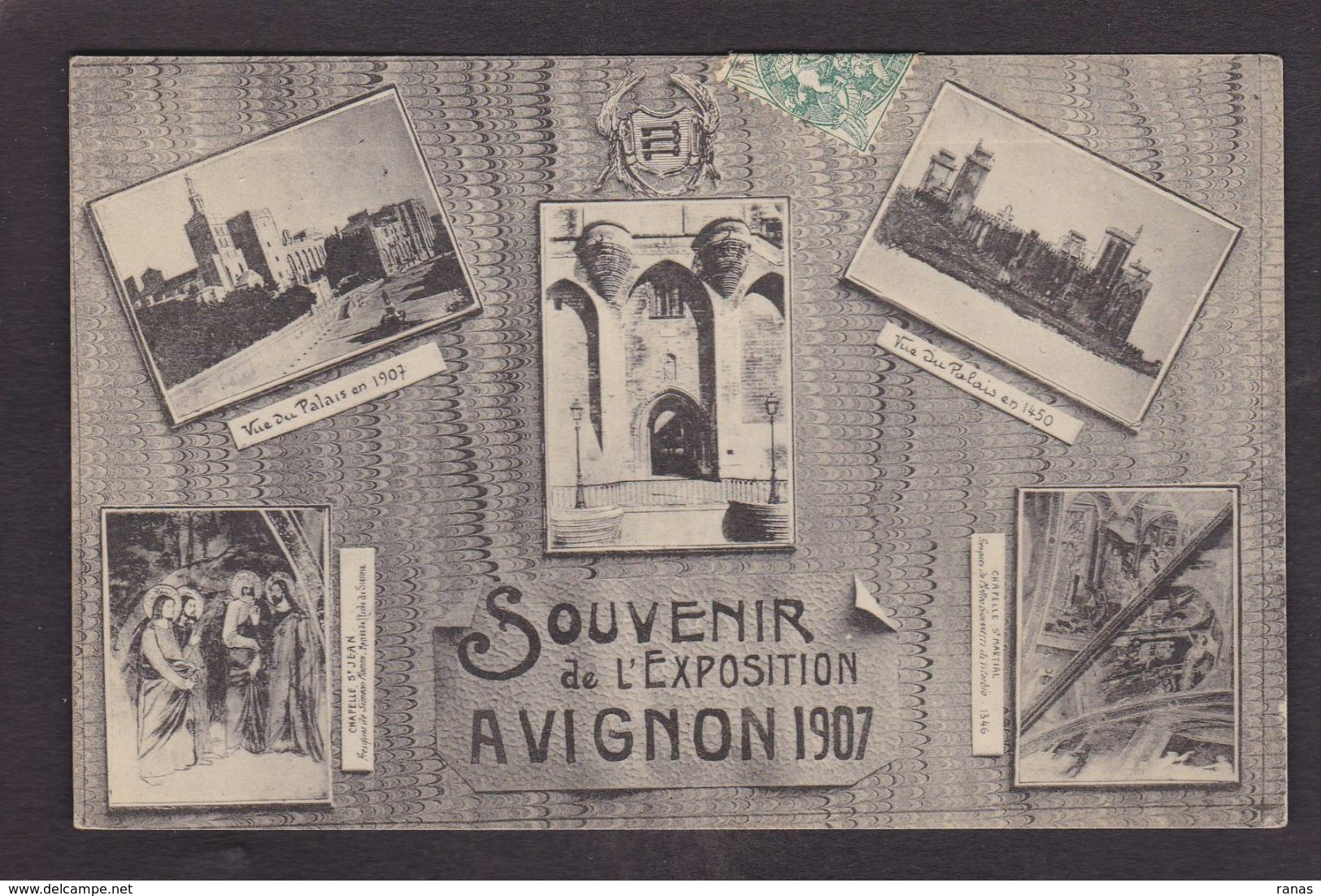 CPA Vaucluse 84 Avignon Exposition 1907 Circulé - Avignon