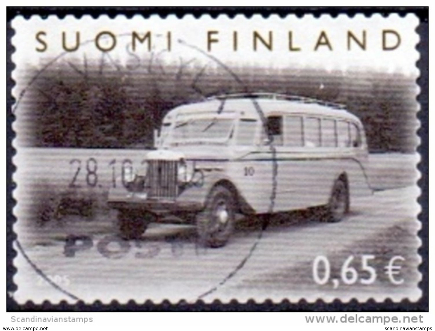 Finland 2005 100 Jaar Bussen GB-USED - Used Stamps