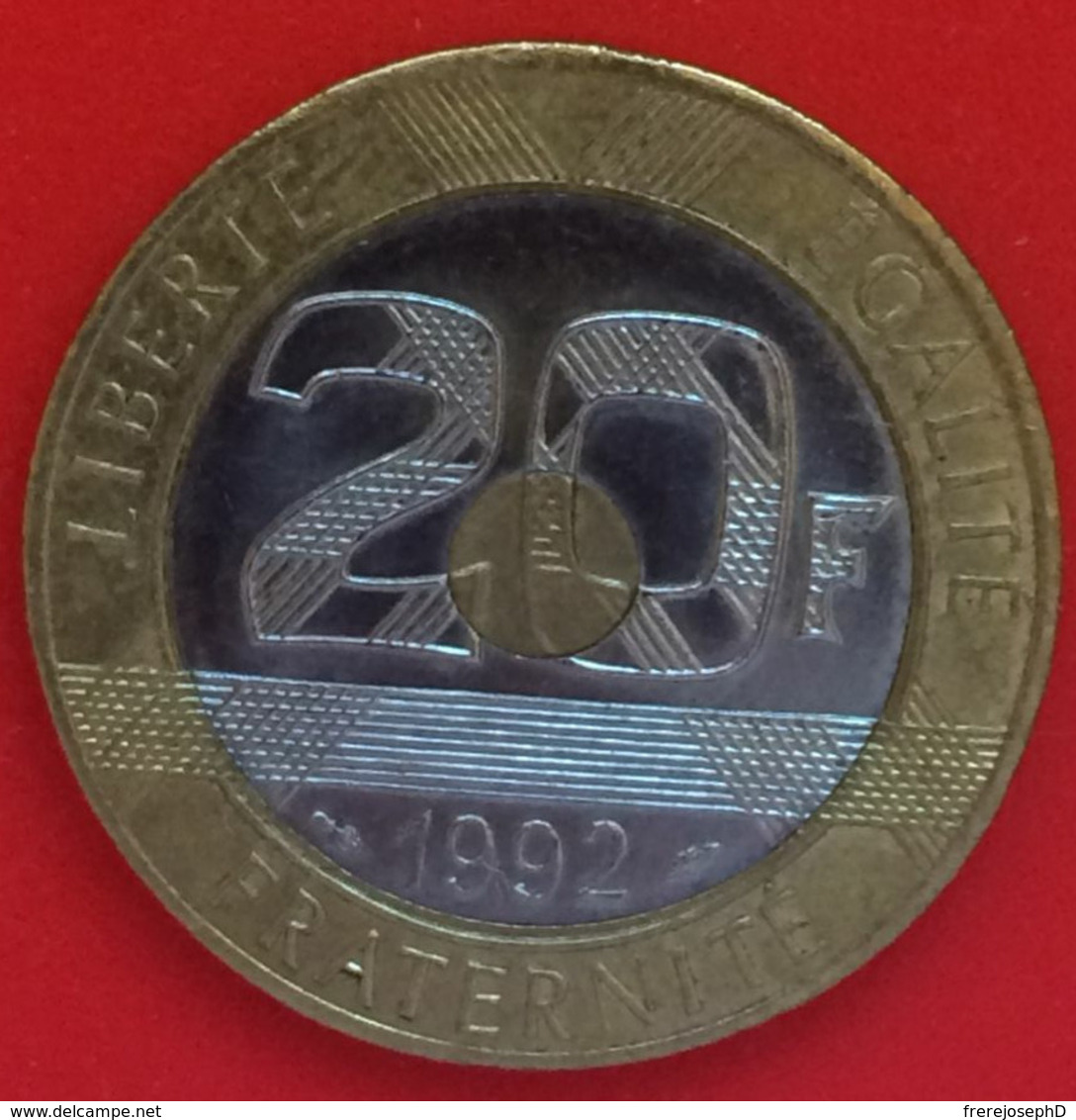 20 Francs , République Française, 1992, Mont Saint Michel. TTB - Altri & Non Classificati