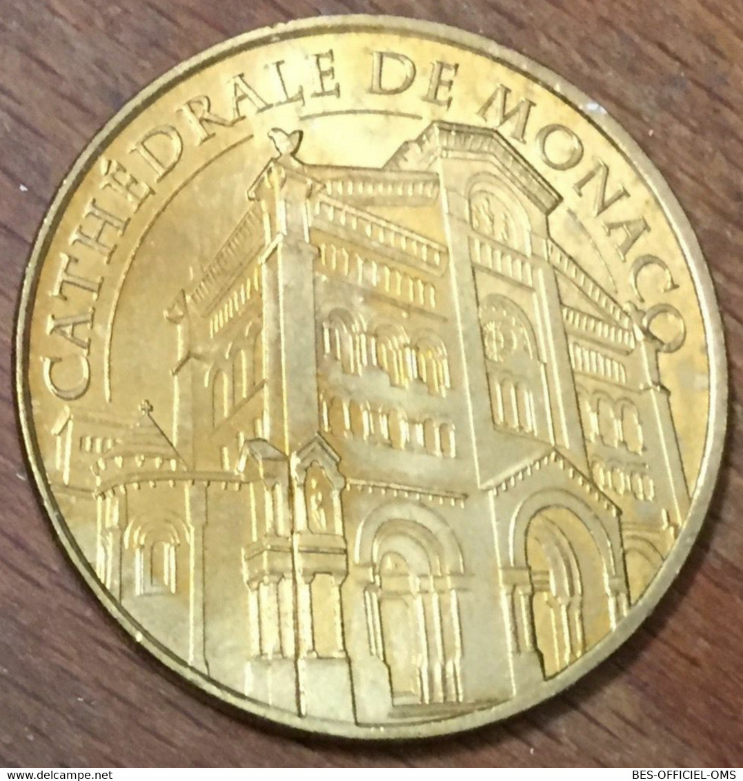 98 CATHÉDRALE DE MONACO MDP 2012 MÉDAILLE SOUVENIR MONNAIE DE PARIS JETON TOURISTIQUE MEDALS COINS TOKENS - 2012