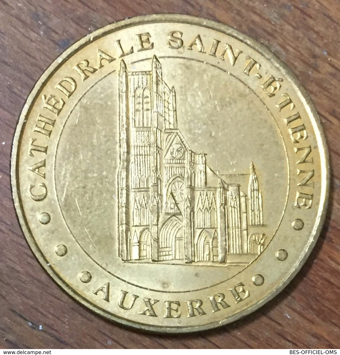 89 AUXERRE CATHÉDRALE SAINT-ÉTIENNE MDP 2007 MÉDAILLE MONNAIE DE PARIS JETON TOURISTIQUE MEDALS COINS TOKENS - 2007