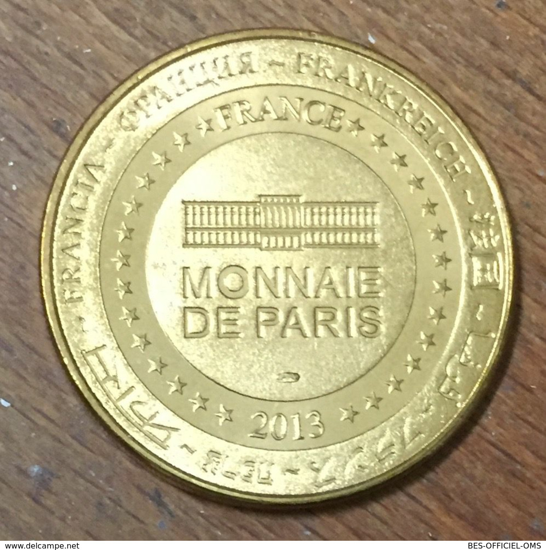 50 CHERBOURG LE TITANIC CITÉ DE LA MER MDP 2013 MÉDAILLE MONNAIE DE PARIS JETON TOURISTIQUE MEDALS COINS TOKENS - 2013