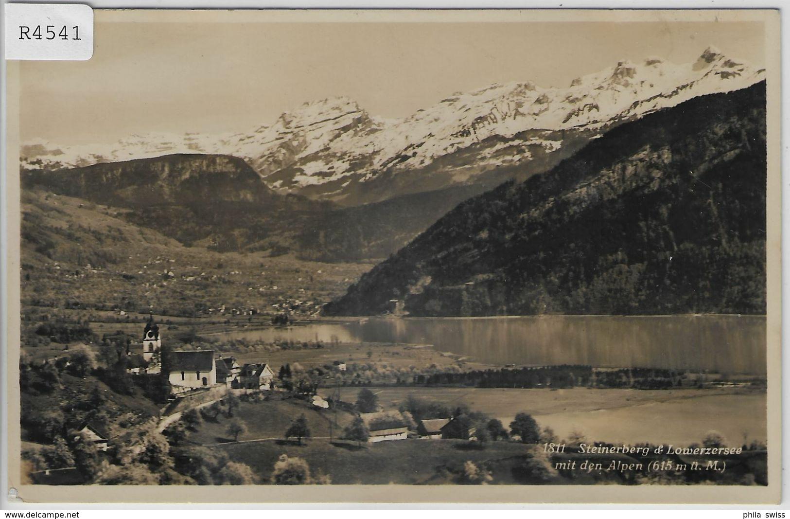 Steinerberg & Lowerzersee Mit Den Alpen - Steinerberg