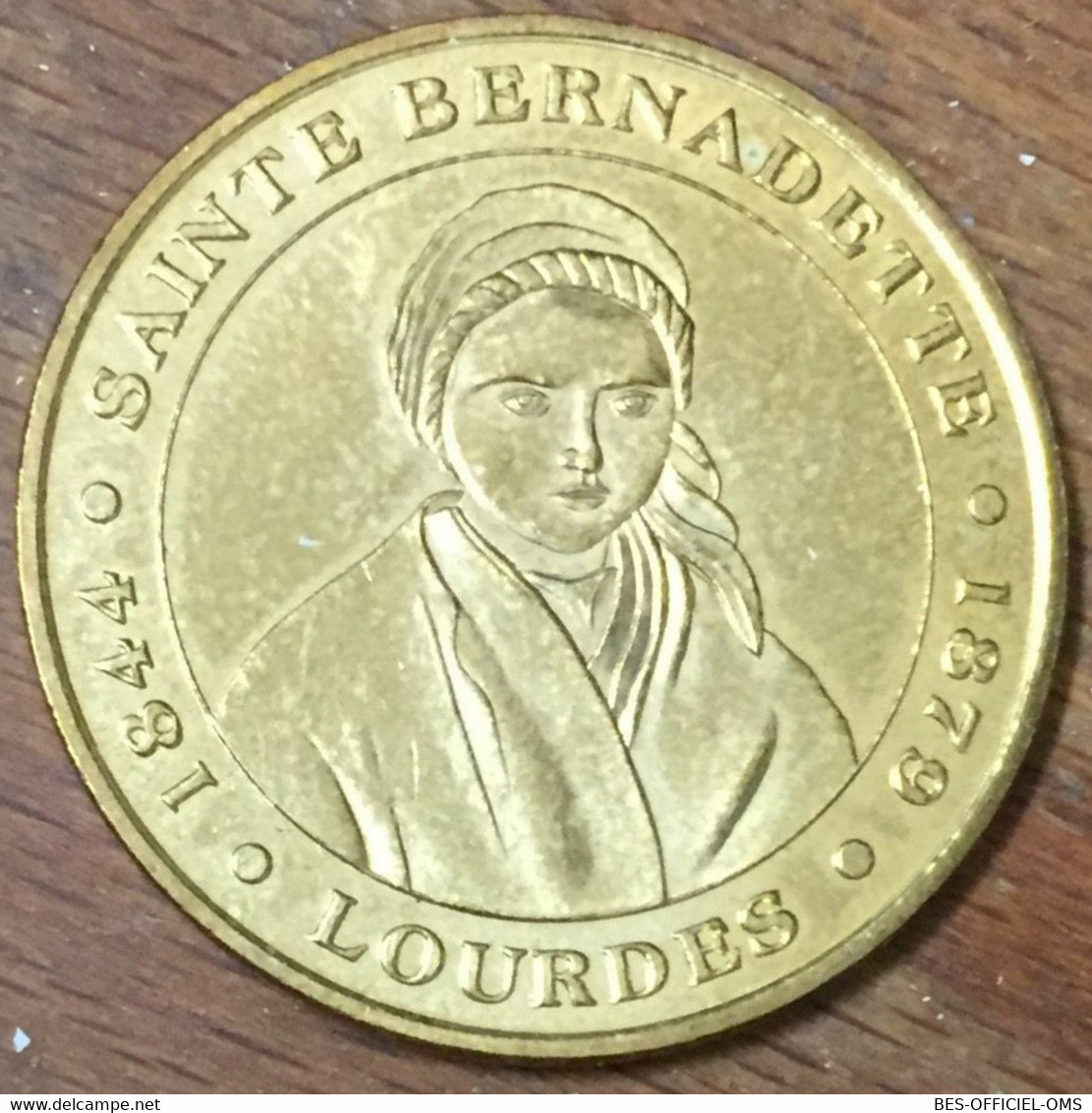 65 LOURDES SAINTE-BERNADETTE MDP 2003 AD MÉDAILLE SOUVENIR MONNAIE DE PARIS JETON TOURISTIQUE MEDALS COINS TOKENS - 2003