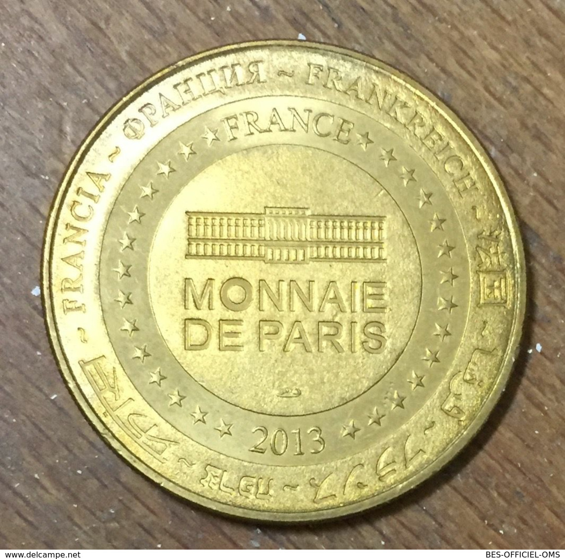 77 MEAUX MUSÉE DE LA GRANDE GUERRE MDP 2013 MÉDAILLE SOUVENIR MONNAIE DE PARIS JETON TOURISTIQUE MEDALS COINS TOKENS - 2013