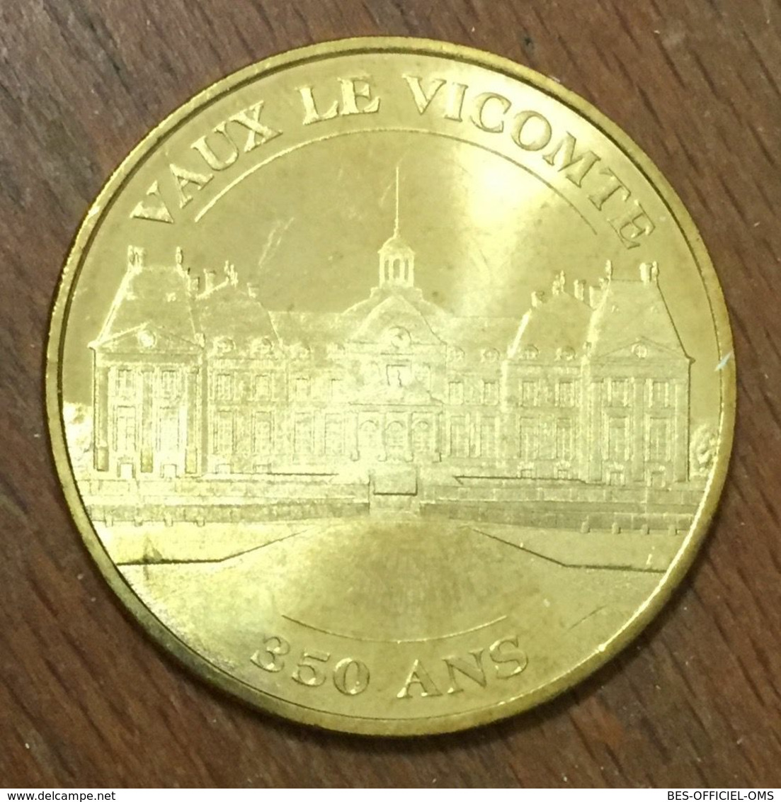 77 MAINCY VAUX LE VICOMTE 350 ANS MDP 2011 MÉDAILLE SOUVENIR MONNAIE DE PARIS JETON TOURISTIQUE MEDALS COINS TOKENS - 2011