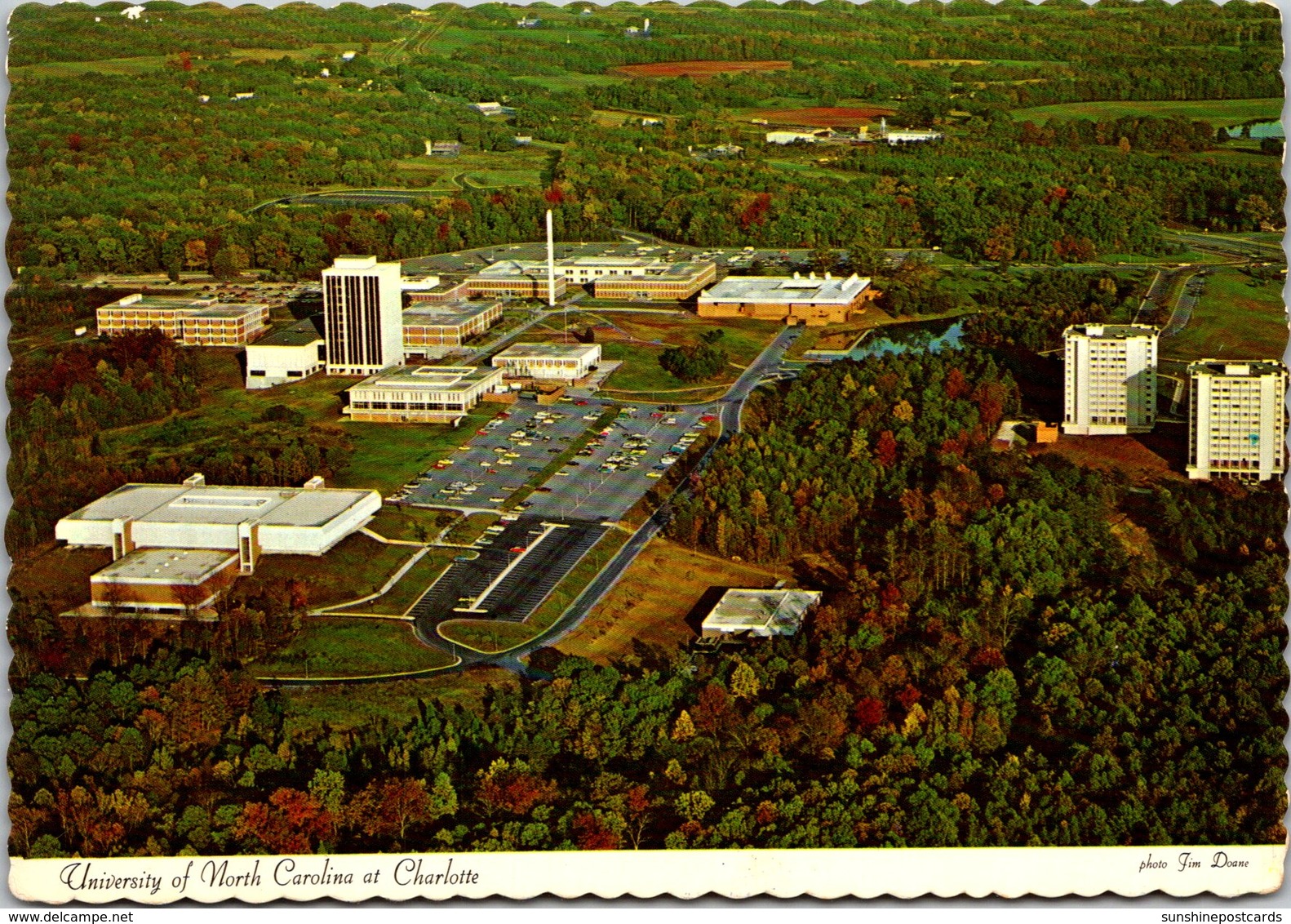 North Carolina Charlotte Aerial View University Of North Carolina - Charlotte
