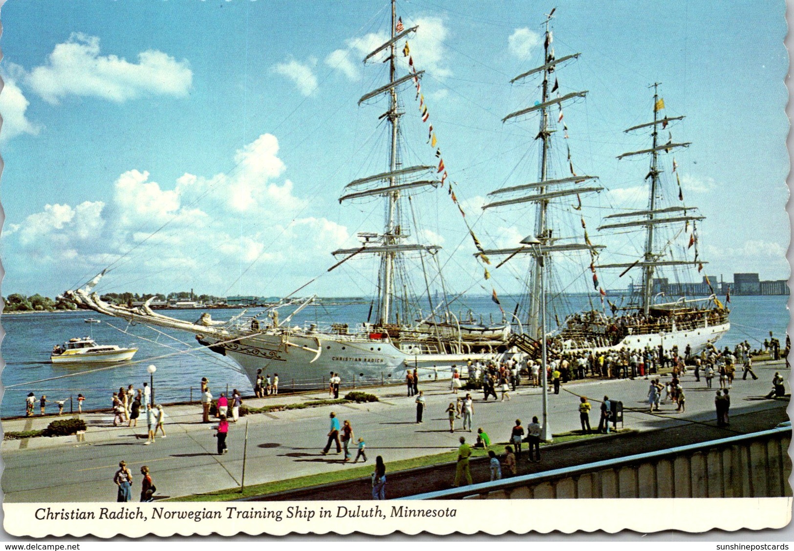 Minnesota Duluth Christian Radich Norwegian Training Ship - Duluth