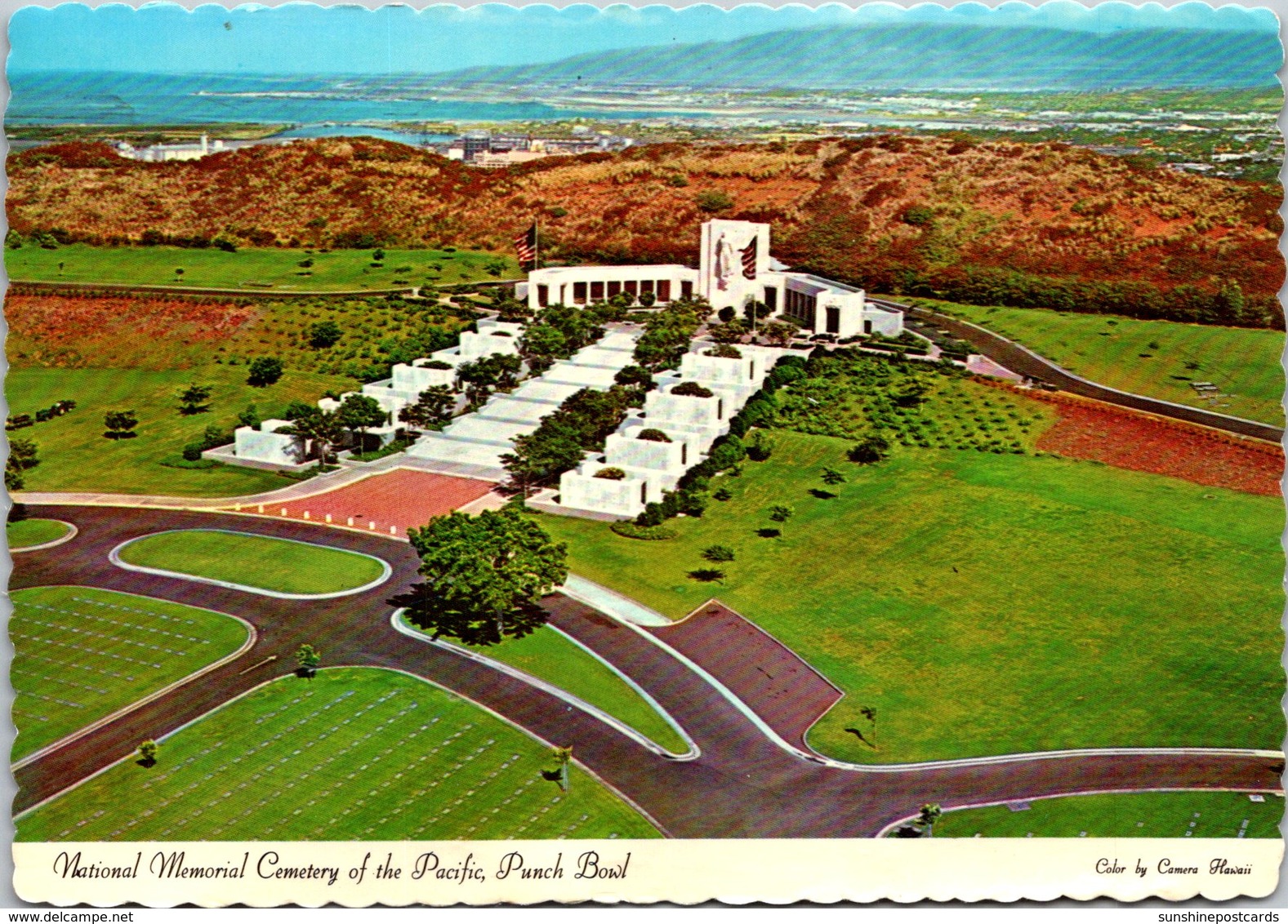 Hawaii Oahu National Memorial Cemetery Of The Pacific - Oahu