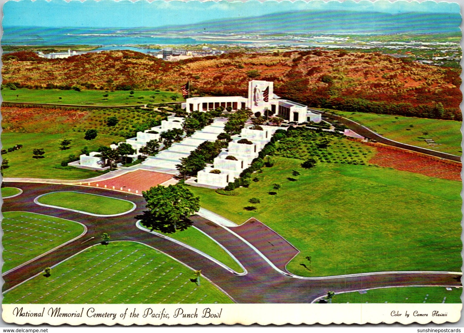 Hawaii Oahu National Memorial Cemetery Of The Pacific - Oahu