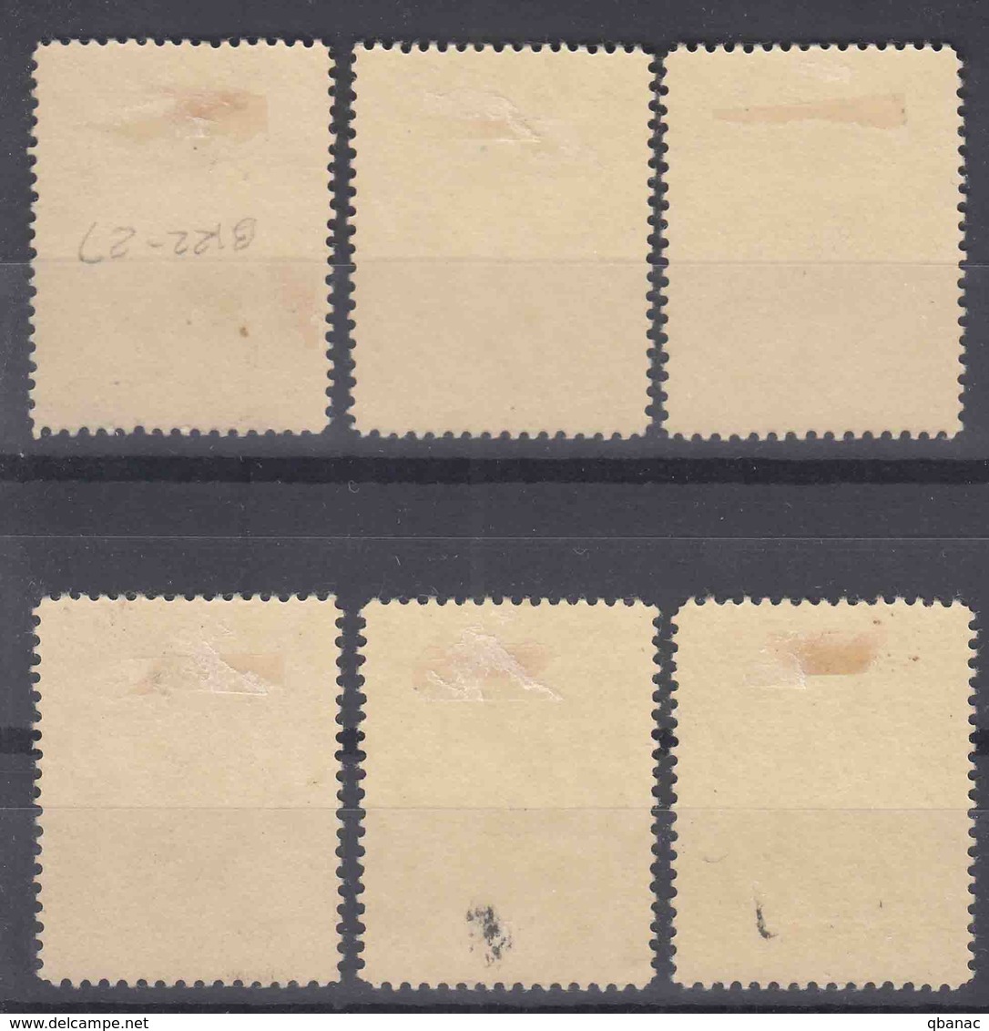 Austria 1934 Mi#591-596 Mint Hinged - Unused Stamps