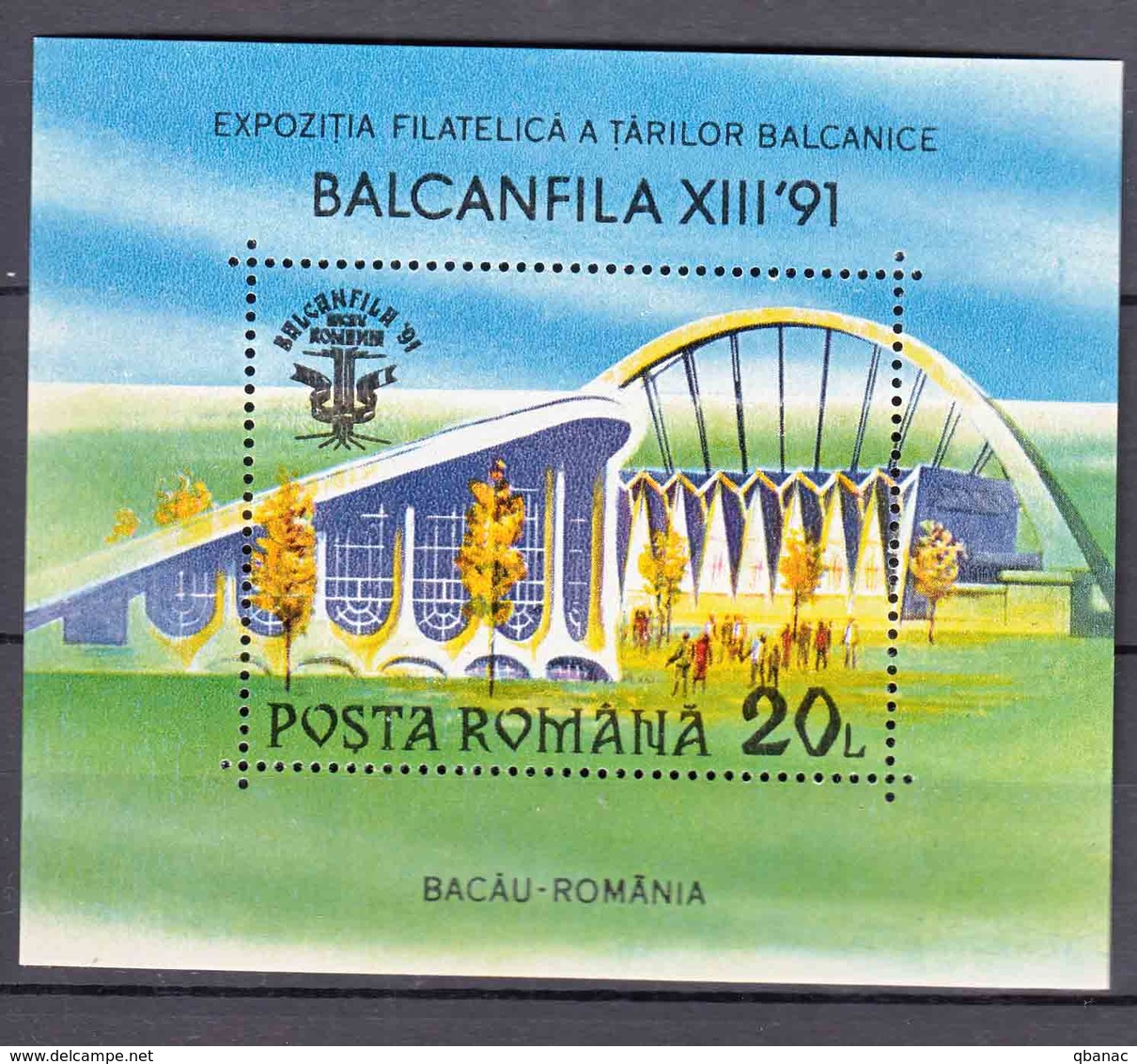 Romania 1991 Mi#Block 264 Mint Never Hinged - Ungebraucht