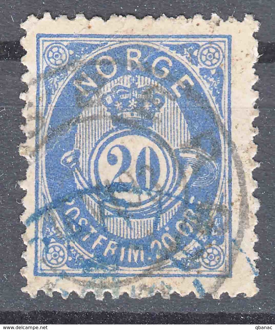 Norway 1886 Mi#46 Used - Used Stamps