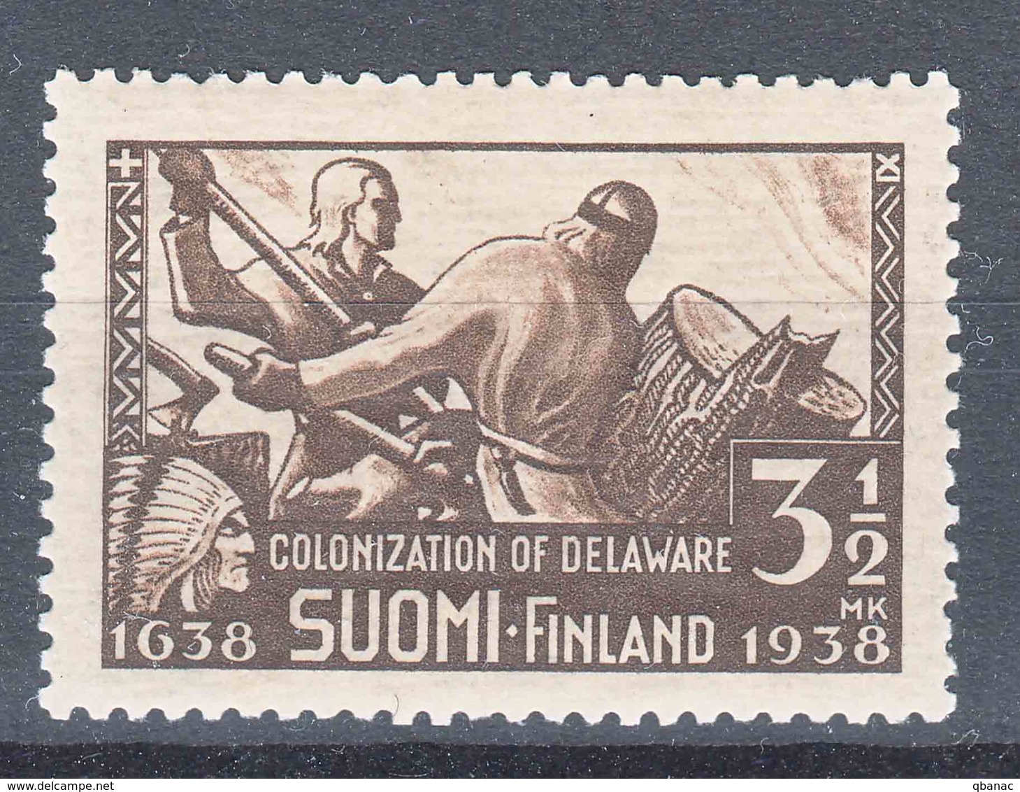 Finland 1938 Mi#212 Mint Hinged - Unused Stamps