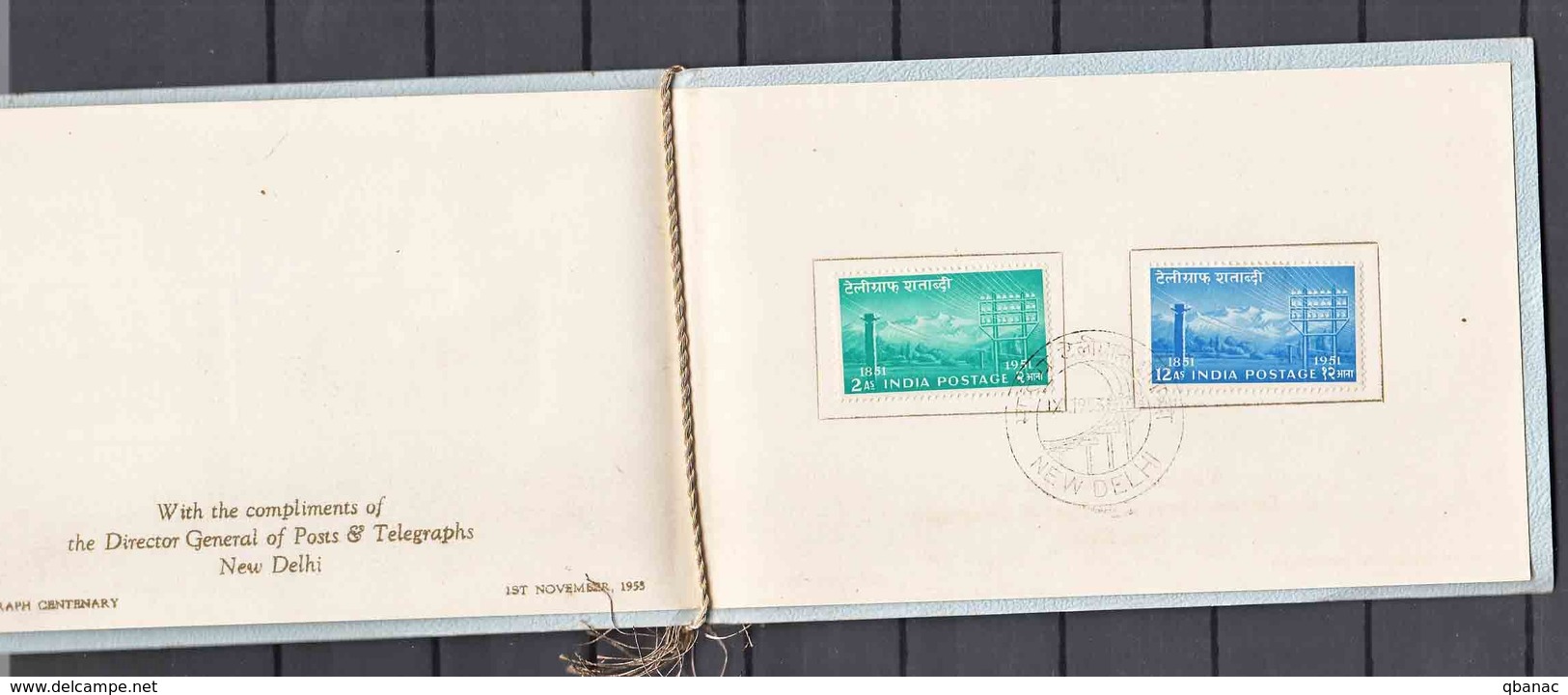 India 100 Years Of 1953 Telegraph, Special Edition - Unused Stamps