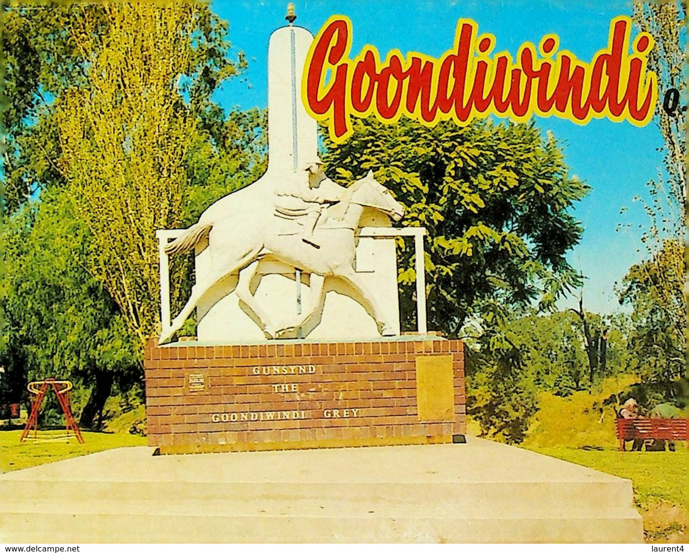 (Booklet 106) Australia - QLD - Goondiwindi (Race Horse Statue) - Far North Queensland