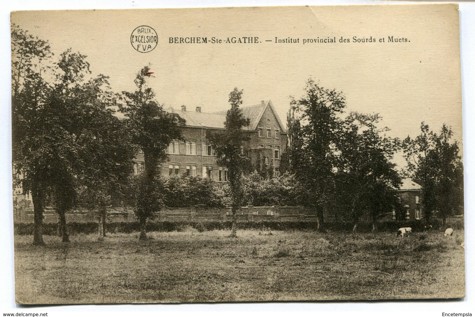 CPA - Carte Postale - Belgique - Berchem Ste Agathe - Institut Provincial Des Sourds Et Muets - 1927 (SVM13893) - Berchem-Ste-Agathe - St-Agatha-Berchem