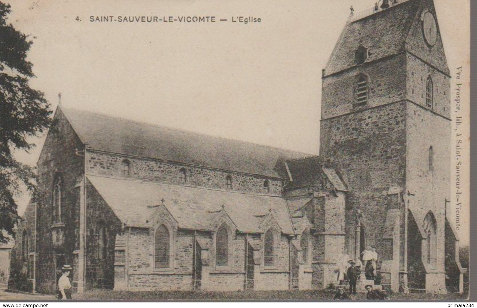 SAINT SAUVEUR LE VICOMTE - EGLISE - Saint Sauveur Le Vicomte