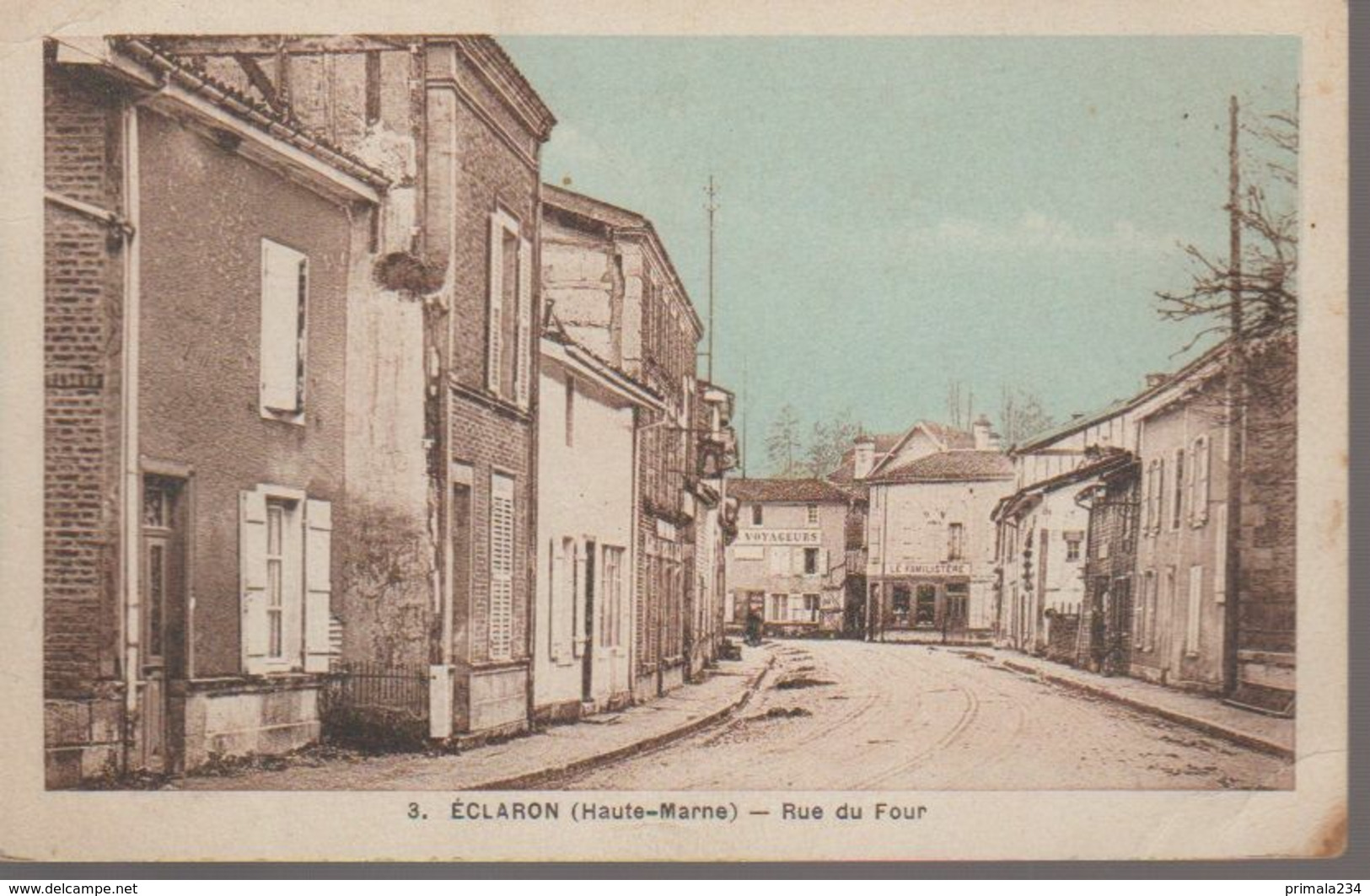 ECLARON - RUE DU FOUR - Eclaron Braucourt Sainte Liviere