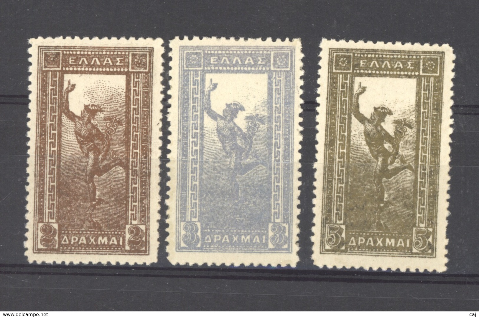 Grèce  :  Yv  157-59  *    ,   N4 - Unused Stamps