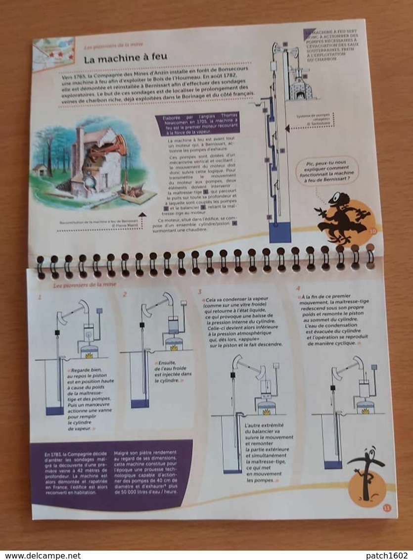 BERNISSART CONDE SUR L'ESCAUTSUR LES TRACES  DES VESTIGES MINIERS TRANSFRONTALIERS 35 PAGES