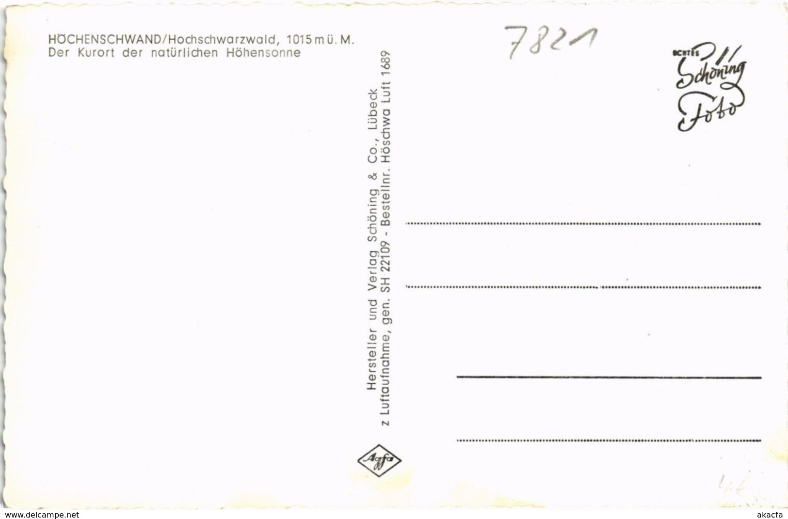 CPA AK Hochenschwand- GERMANY (1041346) - Höchenschwand