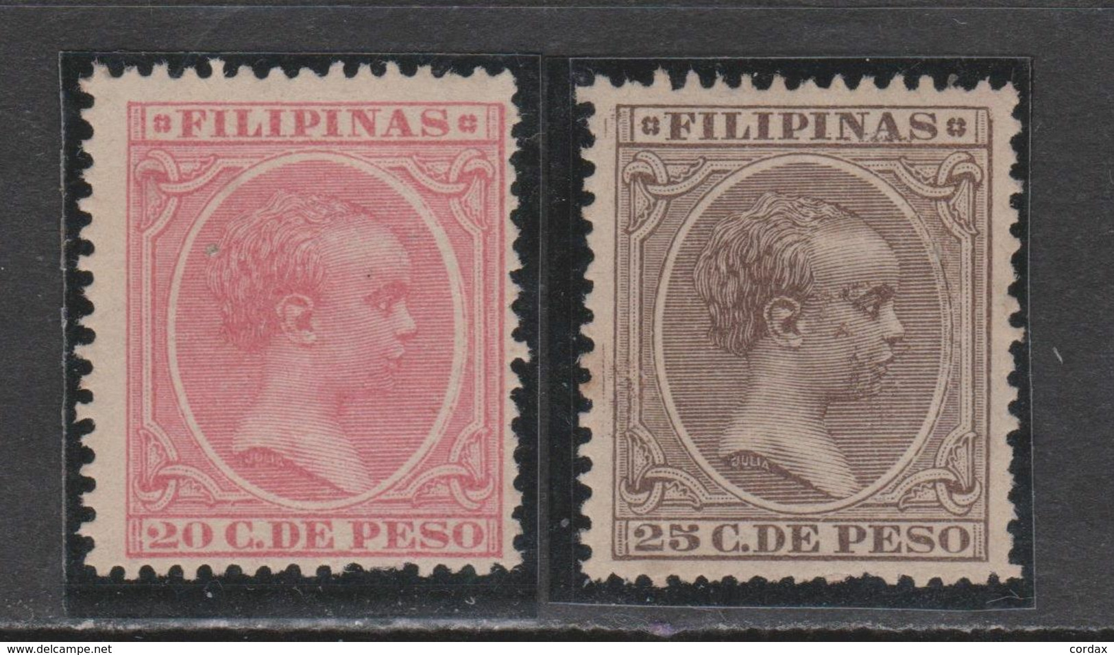 1890 FILIPINAS PELÓN CIERRE SERIE NUEVOS* CLAVES. +156 € - Philippinen