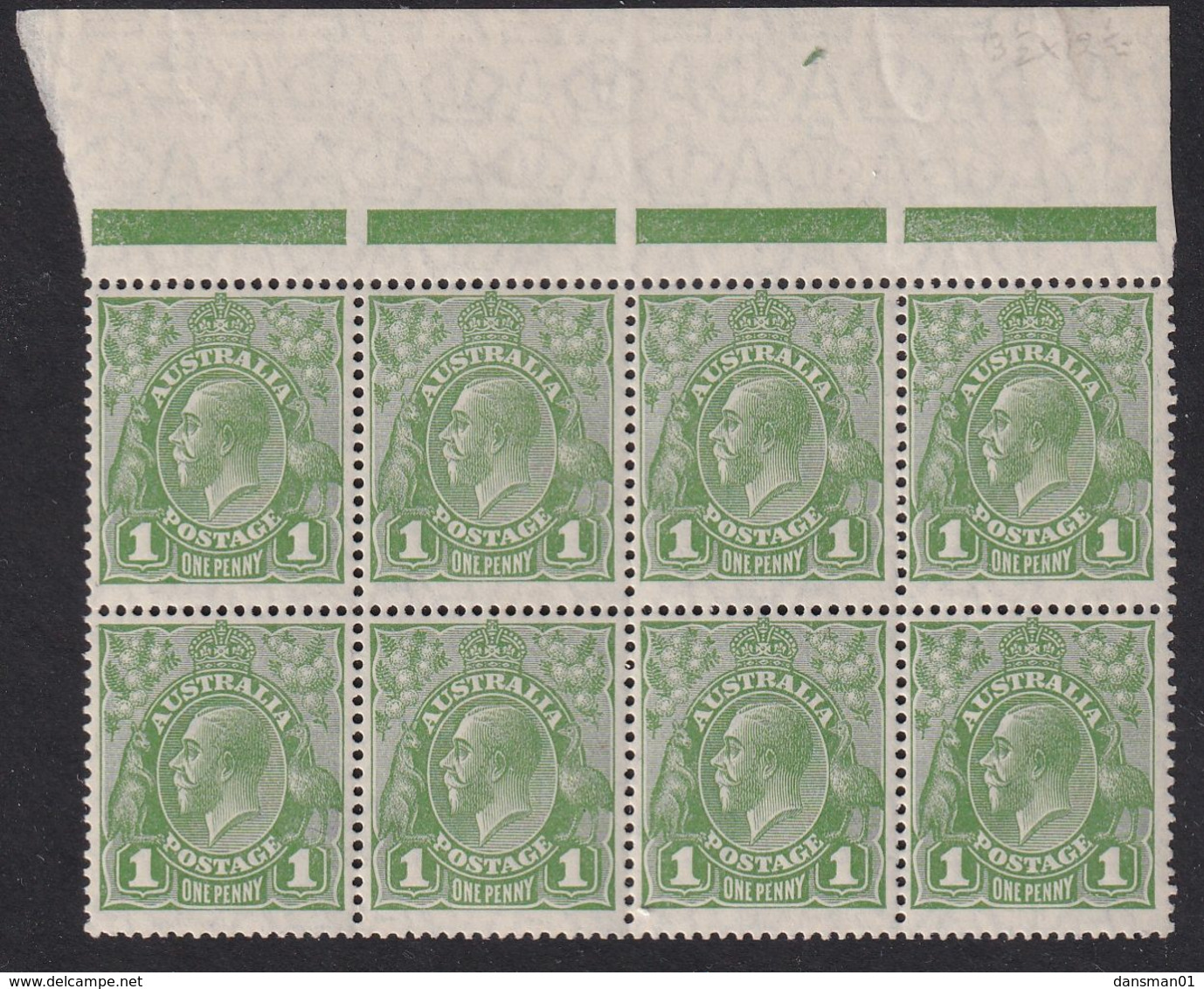 Australia 1928 George V  P.13.5x12.5 SG 95a+95b Mint Hinged - Neufs
