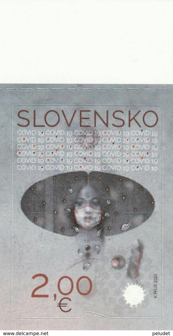 Slovensko 2020 Covid-19 1v. MNH - Ongebruikt