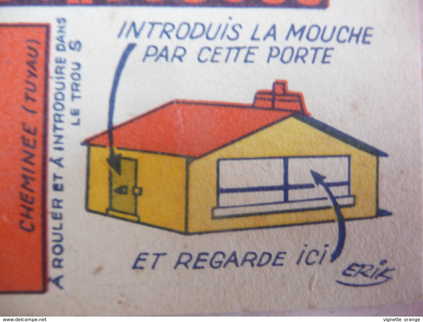 Jeu Publicité Publicitaire Néocide Mouche Maison Illustrée Style B. Rabier Science éducation Sanitaire " Noté Algérie - Pappschilder