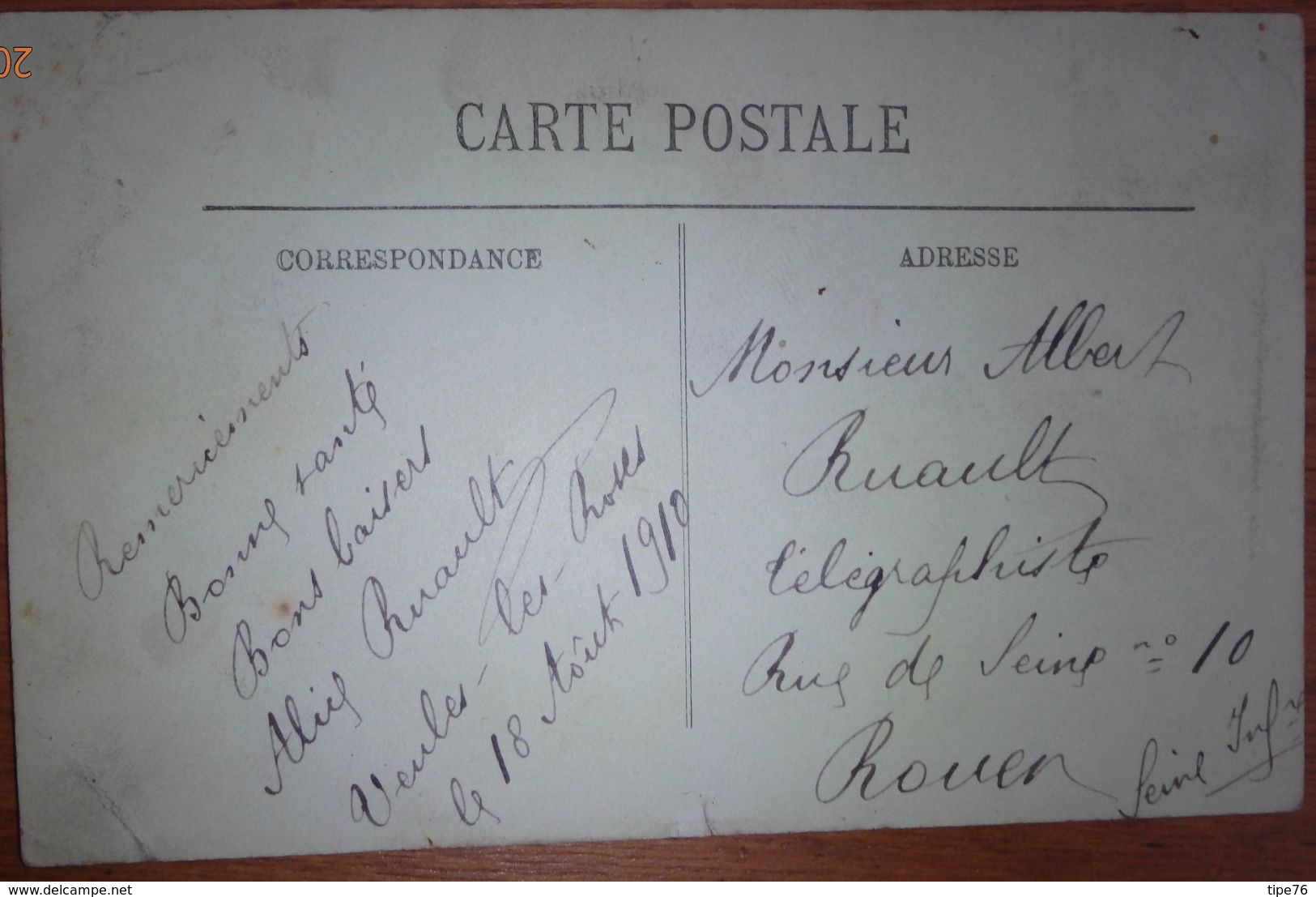 76  Seine Maritime Inférieure  CPA Veules Les Roses La Terrasse 1910 - Sonstige & Ohne Zuordnung