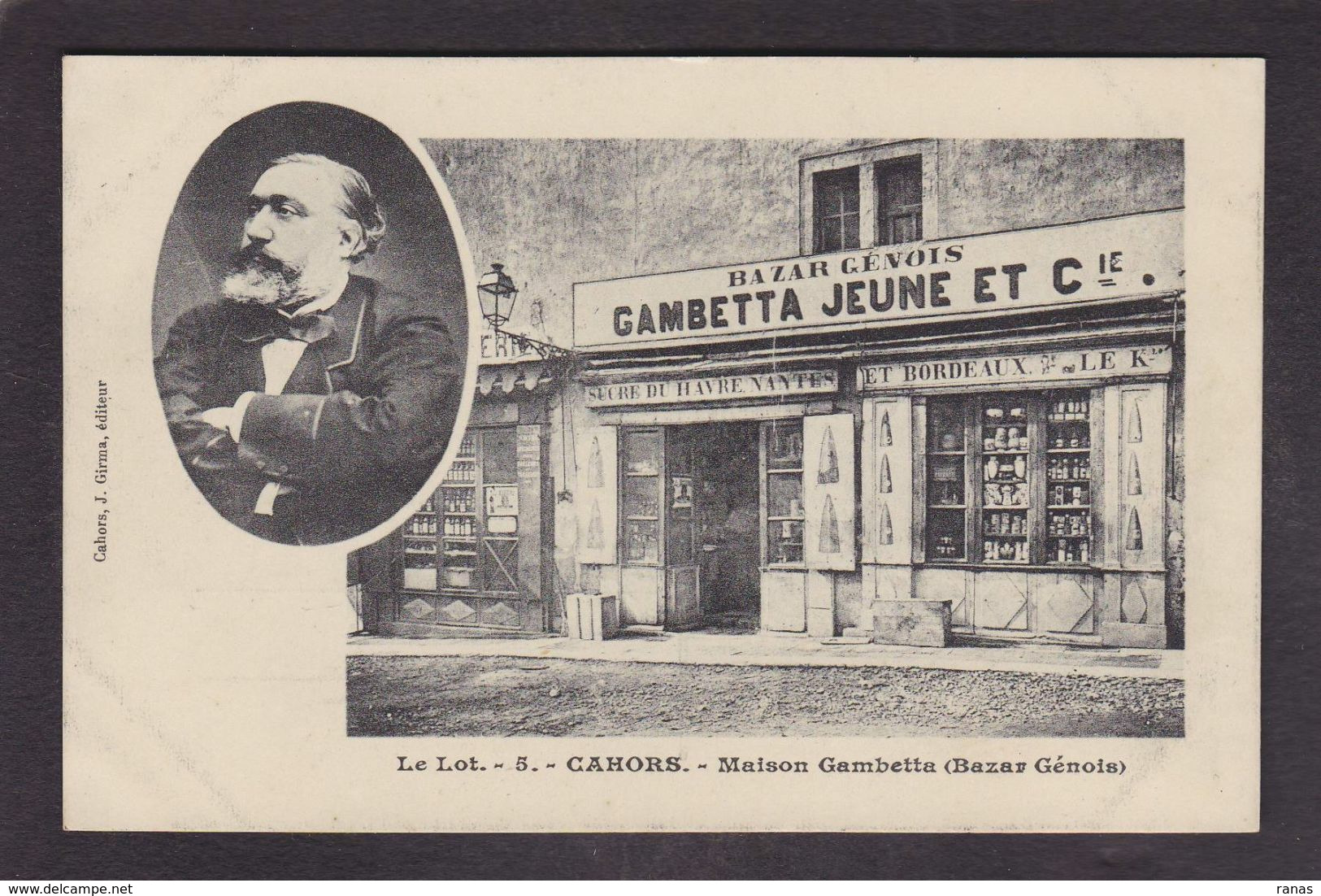 CPA Lot 46 Cahors Commerce Shop Devanture Magasin Non Circulé - Cahors