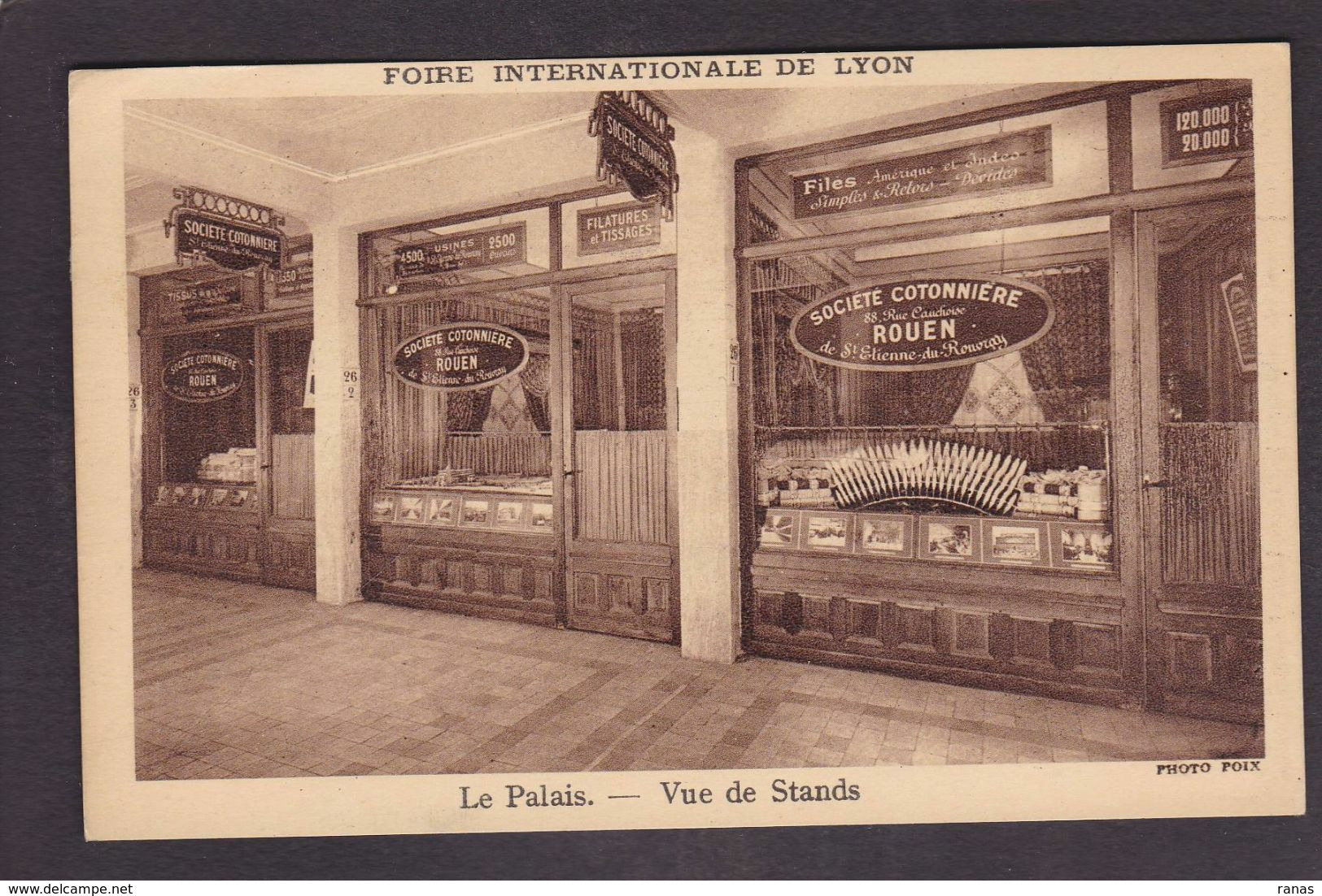 CPA Rhône 69 Lyon Commerce Shop Devanture Magasin Circulé - Other & Unclassified