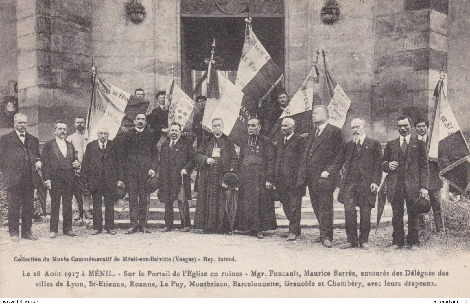 88-MENIL SUR BELVITTE SUR LE PORTAIL DE L EGLISE - Autres & Non Classés