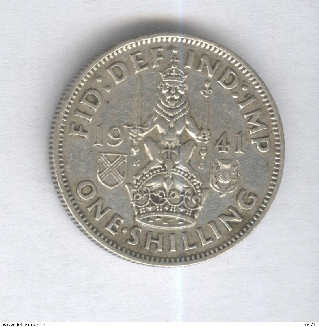 1 Shilling Grande Bretagne / United Kingdom 1941 TTB+ - I. 1 Shilling